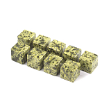 Камни для охлаждения виски из натурального камня змеевик Natural Stone Cube варинант исполнения - 4 | Loft Concept в Твери