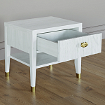 Прикроватная тумбочка с ящиком Elsa Dreams White варинант исполнения - 2 | Loft Concept в Твери