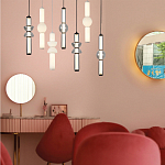 Подвесной светильник с белыми матовыми плафонами Hiding secrets варинант исполнения - 6 | Loft Concept в Твери