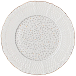 Обеденный сервиз белого цвета из фарфора на 6 персон 23 предмета Floral Charm варинант исполнения - 1 | Loft Concept в Твери