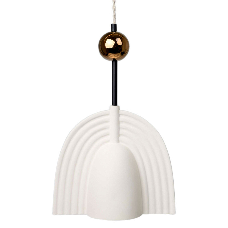 Подвесной светильник MOROSHKA one [white] Белый Бронза в Твери | Loft Concept 