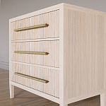 Комод Primo с 3 выдвижными ящиками Светлый дуб варинант исполнения - 2 | Loft Concept в Твери