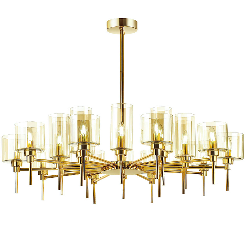 Люстра AXO Light Spillray Gold Lamps 20 Золотой Янтарь (Amber) Люстра AXO Light Spillray Gold Lamps 20 Золотой Янтарь (Amber) в Твери | Loft Concept