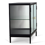 Сервант двухдверный с рифленым стеклом The Keeper варинант исполнения - 2 | Loft Concept в Твери