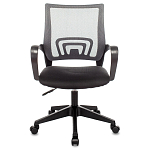 Офисное кресло с основанием из черного пластика Desk chairs Grey варинант исполнения - 3 | Loft Concept в Твери