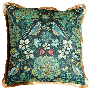 Декоративная подушка Birds and Flowers