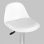 Барный стул с белым сиденьем Ellis варинант исполнения - 7 | Loft Concept в Твери