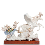 Статуэтка фарфоровая Небесная колесница Charming Statuette варинант исполнения - 1 | Loft Concept в Твери