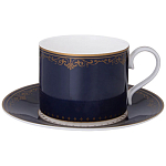 Чайный набор из фарфора синий на 6 персон 12 предметов 300 мл Porcelain Horse Set  варинант исполнения - 1 | Loft Concept в Твери