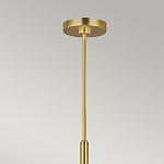 Люстра с 6-ю лампами на тонких изогнутых рожках в современном стиле Feiss варинант исполнения - 3 | Loft Concept в Твери