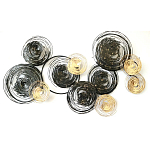 Панно настенное Blank Gray Threads варинант исполнения - 1 | Loft Concept в Твери