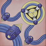 Плитка дизайнерская с узором Дива варинант исполнения - 3 | Loft Concept в Твери