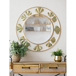 Зеркало настенное в металлическом обрамлении Mirror Golden Portal варинант исполнения - 3 | Loft Concept в Твери