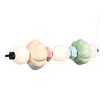 Подвесной светильник линейный с керамическими элементами 24W LED Fragrant Light варинант исполнения - 4 | Loft Concept в Твери