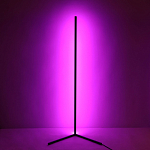 Торшер черного цвета на угловом основании Arteriors варинант исполнения - 3 | Loft Concept в Твери