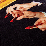 Коврик Seletti Lipstick Black варинант исполнения - 2 | Loft Concept в Твери