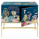 Буфет ручная роспись в морском стиле Cabinet Fondo Marino  варинант исполнения - 3 | Loft Concept в Твери