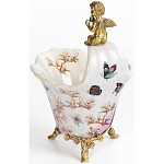 Фарфоровая чаша с золотым ангелом Suhary варинант исполнения - 4 | Loft Concept в Твери