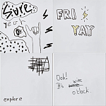 Плитка с узором Граффити 3 варинант исполнения - 2 | Loft Concept в Твери