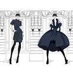 Megan Hess. Elegance варинант исполнения - 6 | Loft Concept в Твери