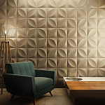 Гипсовая 3D Панель M-21 варинант исполнения - 2 | Loft Concept в Твери