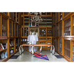 Дизайнерский раздвижной обеденный стол Poltronova Split Dining Table варинант исполнения - 6 | Loft Concept в Твери