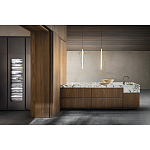 Кухонный гарнитур из массива дуба и камня Ratio Dada Engenereed варинант исполнения - 10 | Loft Concept в Твери