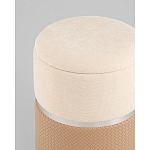 Пуф Mauldine с ящиком бежевый с экокожей варинант исполнения - 3 | Loft Concept в Твери