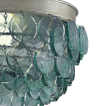 Потолочный светильник с каскадом из круглых декоративных элементов Harmony of Light варинант исполнения - 1 | Loft Concept в Твери