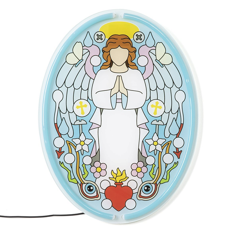 Бра Seletti Gospel Led Signs Angel Gabriel Мульти Бра Seletti Gospel Led Signs Angel Gabriel Мульти в Твери | Loft Concept