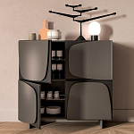 Дизайнерский комод с декоративными элементами на дверках Trilogy варинант исполнения - 1 | Loft Concept в Твери