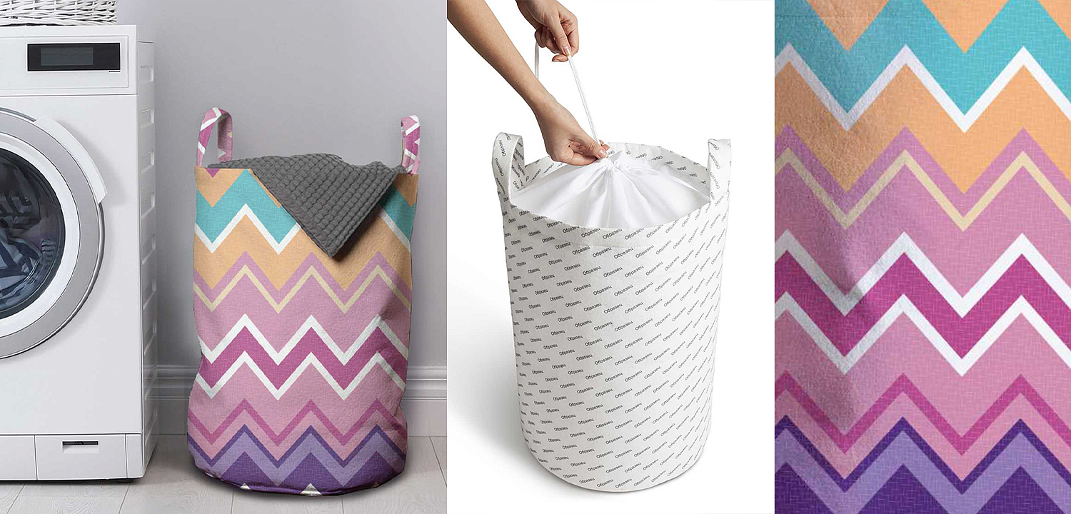 Корзина Color Zigzag Basket Корзина Color Zigzag Basket - Loft-Concept в Твери