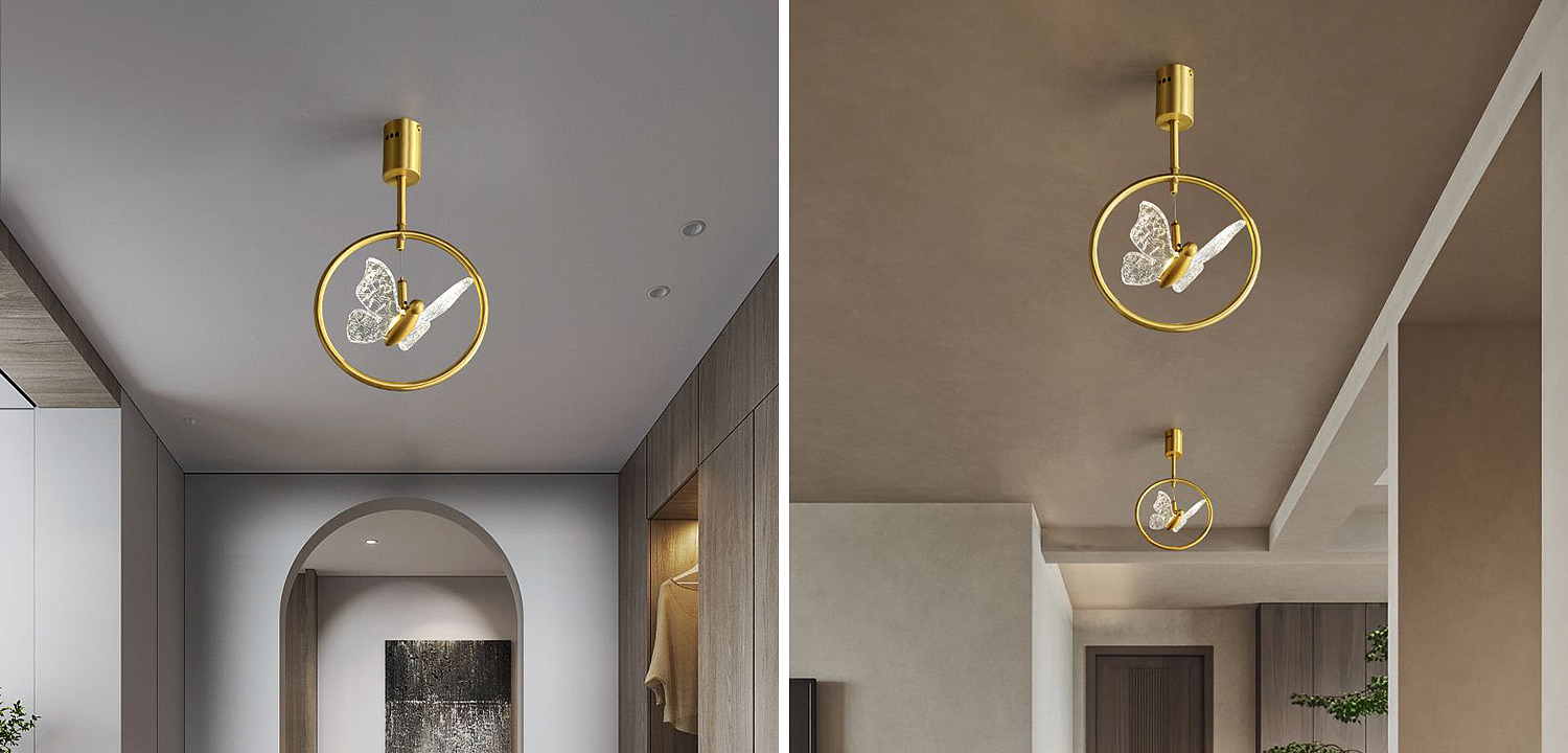 Светильник Butterfly Disk Pendant Lamp H Светильник Butterfly Disk Pendant Lamp H - Loft-Concept в Твери