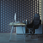 Гипсовая 3D Панель DRAGON SCALE - A варинант исполнения - 2 | Loft Concept в Твери