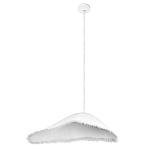 Подвесной светильник с асимметричным волнообразным абажуром и фактурной бахромой по краю Tactile Line варинант исполнения - 4 | Loft Concept в Твери