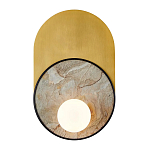 Бра с каменным диском в металлической раме Sandstone Painting варинант исполнения - 1 | Loft Concept в Твери