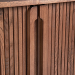 Низкий буфет с 2-мя раздвижными дверцами Toinette Light Cupboard варинант исполнения - 6 | Loft Concept в Твери