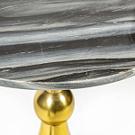 Кофейный столик с мраморной столешницей Sleeve Arabia варинант исполнения - 3 | Loft Concept в Твери