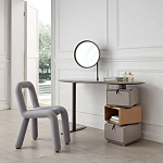 Консоль с зеркалом и  3-мя вращающимися ящиками Eloida варинант исполнения - 2 | Loft Concept в Твери