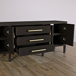 Большая VT-тумба Primo шпон темный орех варинант исполнения - 5 | Loft Concept в Твери