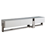 Тумба под телевизор со стеклянным фасадом Modern TumbvTV варинант исполнения - 1 | Loft Concept в Твери