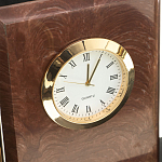 Настольный письменный набор из лемезита и змеевика с часами Royal Accessory варинант исполнения - 4 | Loft Concept в Твери