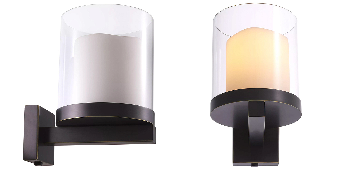 Бра Eichholtz Wall Lamp Donovan Bronze Бра Eichholtz Wall Lamp Donovan Bronze - Loft-Concept в Твери