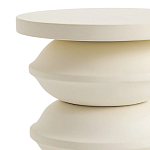 Фигурный приставной столик кремового цвета  AMORPHOUS варинант исполнения - 2 | Loft Concept в Твери