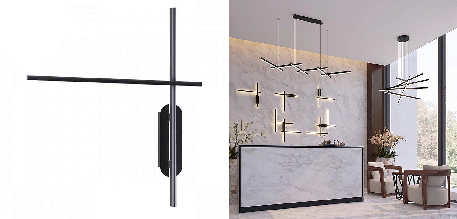 Бра Rolf Two Black Lines Бра Rolf Two Black Lines - Loft-Concept в Твери