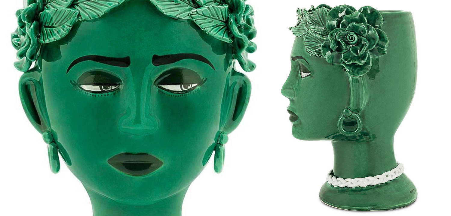 Ваза Vase Selva Anger Green Ваза Vase Selva Anger Green - Loft-Concept в Твери