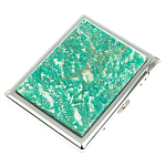 Портсигар с газовой зажигалкой из натурального камня Амазонит Stone Cigarettes Cases варинант исполнения - 1 | Loft Concept в Твери