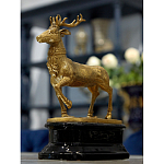 Держатель для книг в виде оленя из фарфора и бронзы Eden Garden porcelain and bronze варинант исполнения - 3 | Loft Concept в Твери