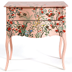 Комод розовый с росписью Цветы L.XV CHEST OF DRAWERS Flowers варинант исполнения - 1 | Loft Concept в Твери