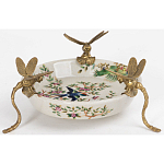 Блюдо фарфоровое Полет стрекоз Jita варинант исполнения - 3 | Loft Concept в Твери